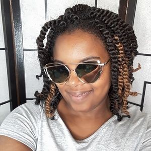 Tea Color Metal Sun Glasses